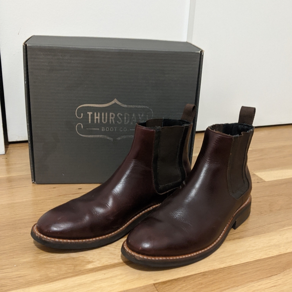 Men's Leather Chelsea Boot Thursday Boot Co